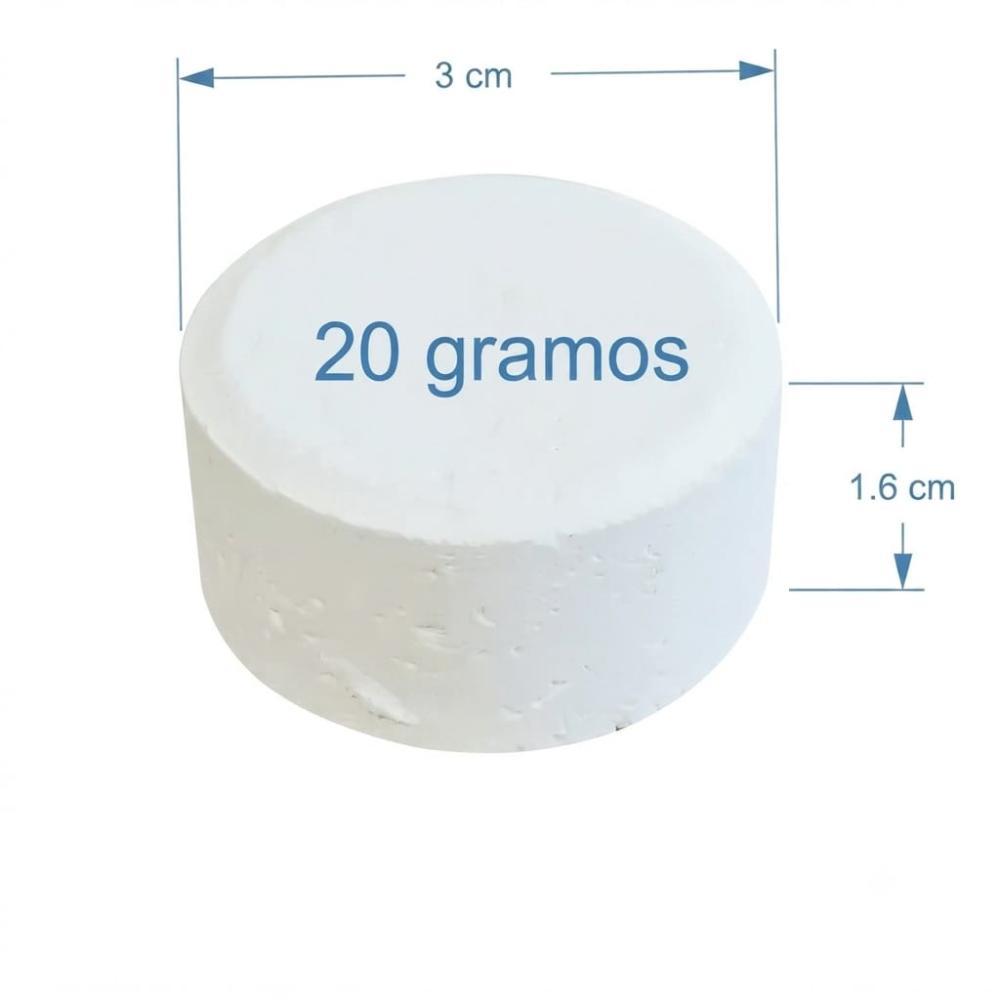 Pastilla de cloro 20 grs (duopack)